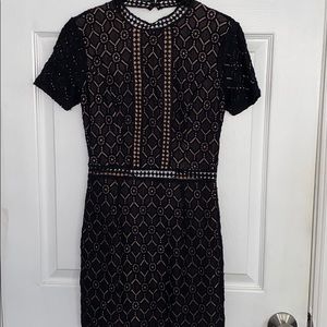 Super Cute Black Lace Dress